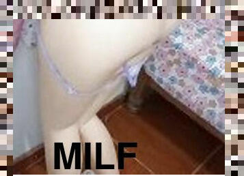 Venezuelan stepdaughter loves having rough sex with her big dick stepdad