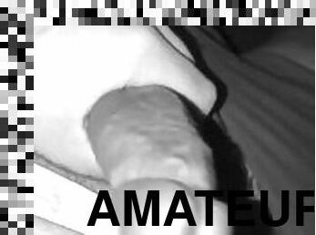 amatööri, gay, käsihomma, tukeva, soolo