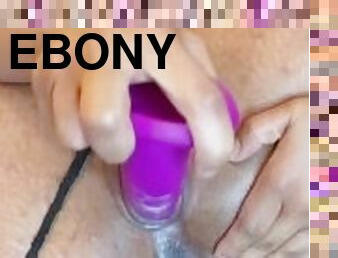 Creamy ebony fall off the bone pussy