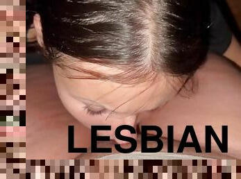 At a friends party my girlfriend licked me out - Lesbian_illusion