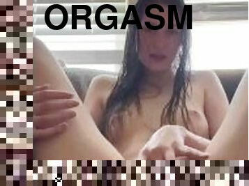 röv, masturbation, gammal, orgasm, fitta-pussy, kvinnligt-sprut, amatör, brudar, leksak, slyna