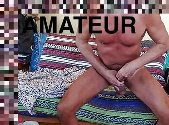 amateur, anal, ejaculation-sur-le-corps, jouet, gay, gode, solo