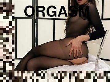 tetas-grandes, clítoris, masturbación, orgasmo, coño-pussy, con-los-dedos, corrida, mona, morena