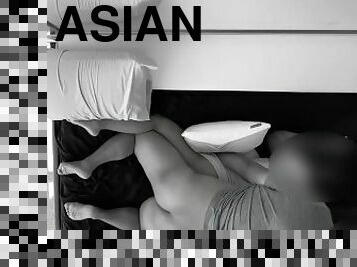 asiático, culo, cuatro-patas, amateur, babes, mamada, hardcore, pareja, filipino