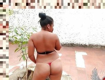 pantat, mastubasi, di-tempat-terbuka, amatir, buatan-rumah, latina, handjob-seks-dengan-tangan-wanita-pada-penis-laki-laki, bokong, seorang-diri, kebun