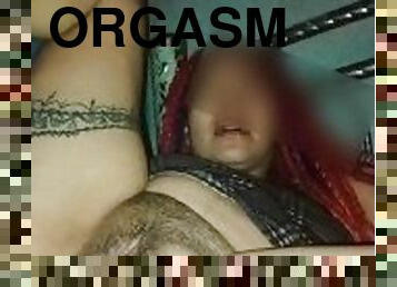 masturbation, orgasm, kvinnligt-sprut, anal, leksak, latinska, dubbel, mexikansk