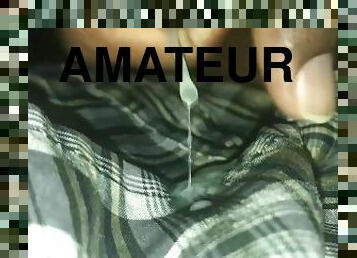 amatör, cumshot, avrunkning, sprut, sperma, ensam