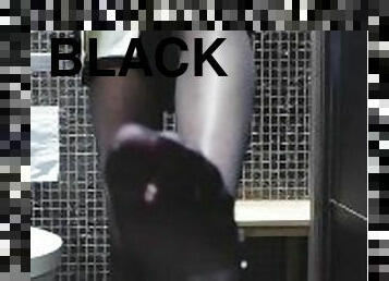 ????:UMP45????????(??)/Girls Frontline:cum shot on black pantyhose/???????????