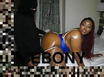 Crazy Adult Scene Ebony New With Platinum Booty