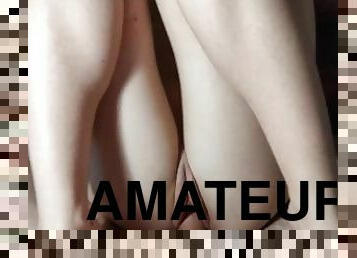 masturbation, amatör, cumshot, tonåring, hemmagjord, par, fötter, rödhårig, pov, ung18