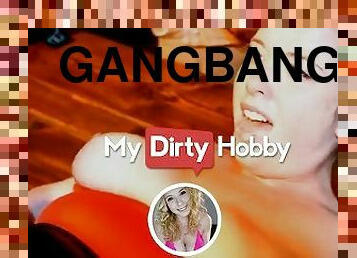 MyDirtyHobby - Mia_Adler Enjoys An Extremely Perverted Gangbang With A Few Of Her Users