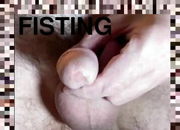 fisting, femme, amateur, anal, ejaculation-sur-le-corps, hardcore, couple, mari, ejaculation, réalité