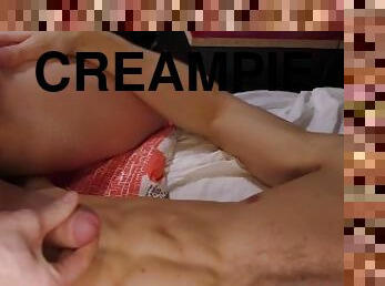 Spuking in Arse CREAMPIE Special combo WE NEVER say NO to BB