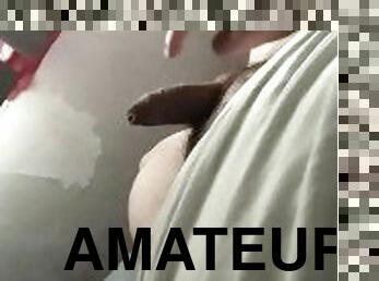 amateur, gay, branlette, joufflue, solo