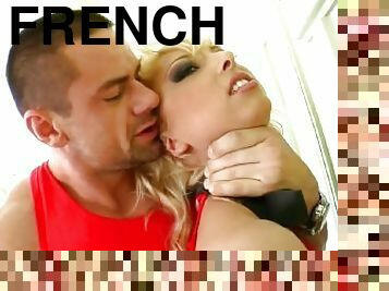Megane French Blonde Baby Bitch&James Brossman+Mugur, EURO Anal and Double Penetration, Teaser#3