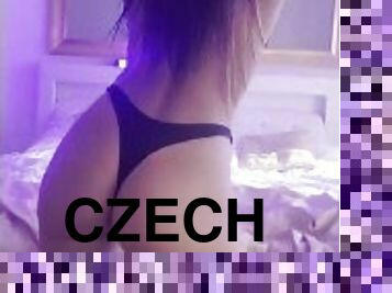 arsch, groß-titten, junge, selbst-gefertigt, pornsterne, natürliche, süße, fetisch, czech, brunette