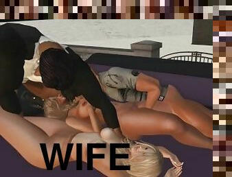 Pantyhose Wife Swap Story (MFMF)