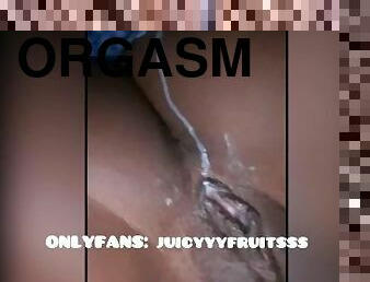 masturbation, gammal, orgasm, fitta-pussy, amatör, mogen, brudar, tonåring, leksak, creampie