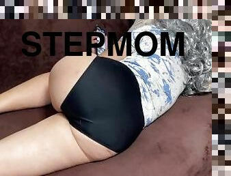 maman-et-garçon, amateur, anal, mature, milf, maison, maman, culotte