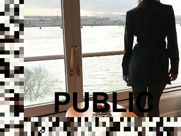 my private secretary sex meeting in front of the hotel window
