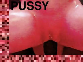 store-pupper, pussy, stor-pikk, mamma, cum, stram, 3d, pikk