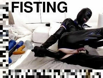 fisting, amatør, anal, bøsse, slave, dildo, fetish, solo, gummi, hårdhændet