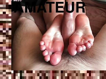 cul, amateur, énorme-bite, ados, pieds, point-de-vue, blonde, fétiche, branlette-avec-les-pieds