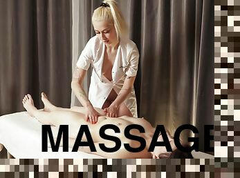 Nina Winslet Enjoys Her Second Erotic Massage