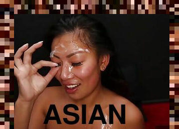 Asian Exotic Babe Sucking Dicks