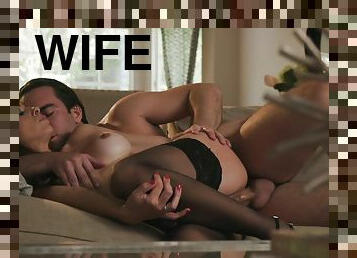 Eva Long - Free Premium Video Shared Wife Tells Hubby All About Her Hotwife Cuckold Experience