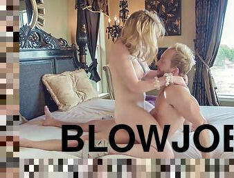 Blake Lovely gets deeply fucked after giving head