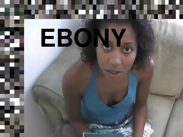 Petite Ebony Sucks Dick On Demand