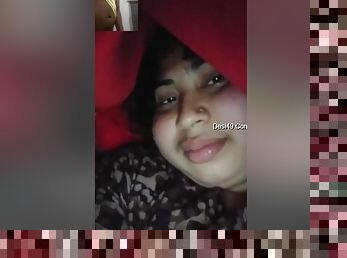 Today Exclusive -sexy Bhabhi Showing Her Pussy On Video Call