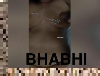 Today Exclusive- Horny Bhabhi Want Hubby Cum On Her Boobs