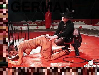 Hot German Babe Leah Obscure In Bizzare Bdsm With Mistress Alissa