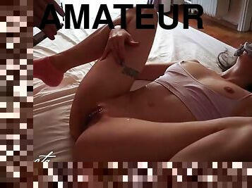 chatte-pussy, amateur, hardcore, culotte, ejaculation