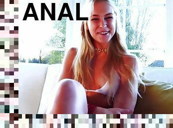 röv, anal, leksak, pov, blond