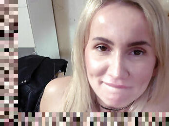 POV amateur sex with blonde Tania Swank