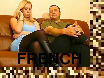 anal, française, blonde