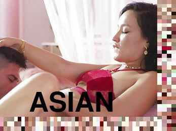 Delicate sex of pleasure with latina Asia Vargas