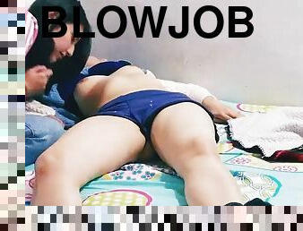 blowjob-seks-dengan-mengisap-penis, gambarvideo-porno-secara-eksplisit-dan-intens, akademi, kamar-tidur, oral-melalui-mulut