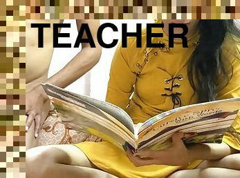 Tuition teacher no apne mote lund se young girl ki chut chudai kr dali full HD hindi desi porn video with SLIMGIRL