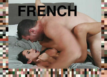 Madison Ivy munches on a big fat french cock