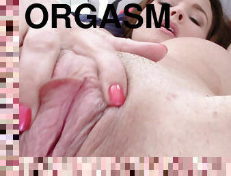 röv, storatuttar, klitta, masturbation, mamma-och-pojke, gammal, orgasm, fitta-pussy, amatör, milf