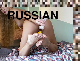 rusia, amatir, sayang, mainan, kaki, pertama-kali, berambut-pirang, webcam, fetish-benda-yang-dapat-meningkatkan-gairah-sex, seorang-diri