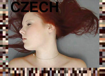 Czech amateur Redhead teen Fingering Tight Pussy