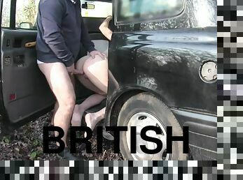 Horny Dutch Jentina Small enjoys cock of British cab driver