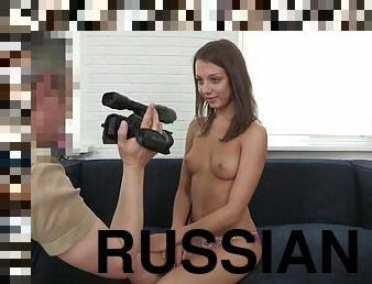 Petite Russian Girl Gets Creampied By Tricky Porn Agent