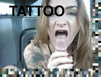 Tattooed mom in ripped pantyhose gets her ass finger fucked before anal sex