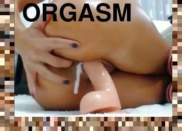 perä, masturbaatio, orgasmi, pillu-pussy, ruikkiminen, amatööri, kova-seksi, kotitekoinen, latino, tukeva